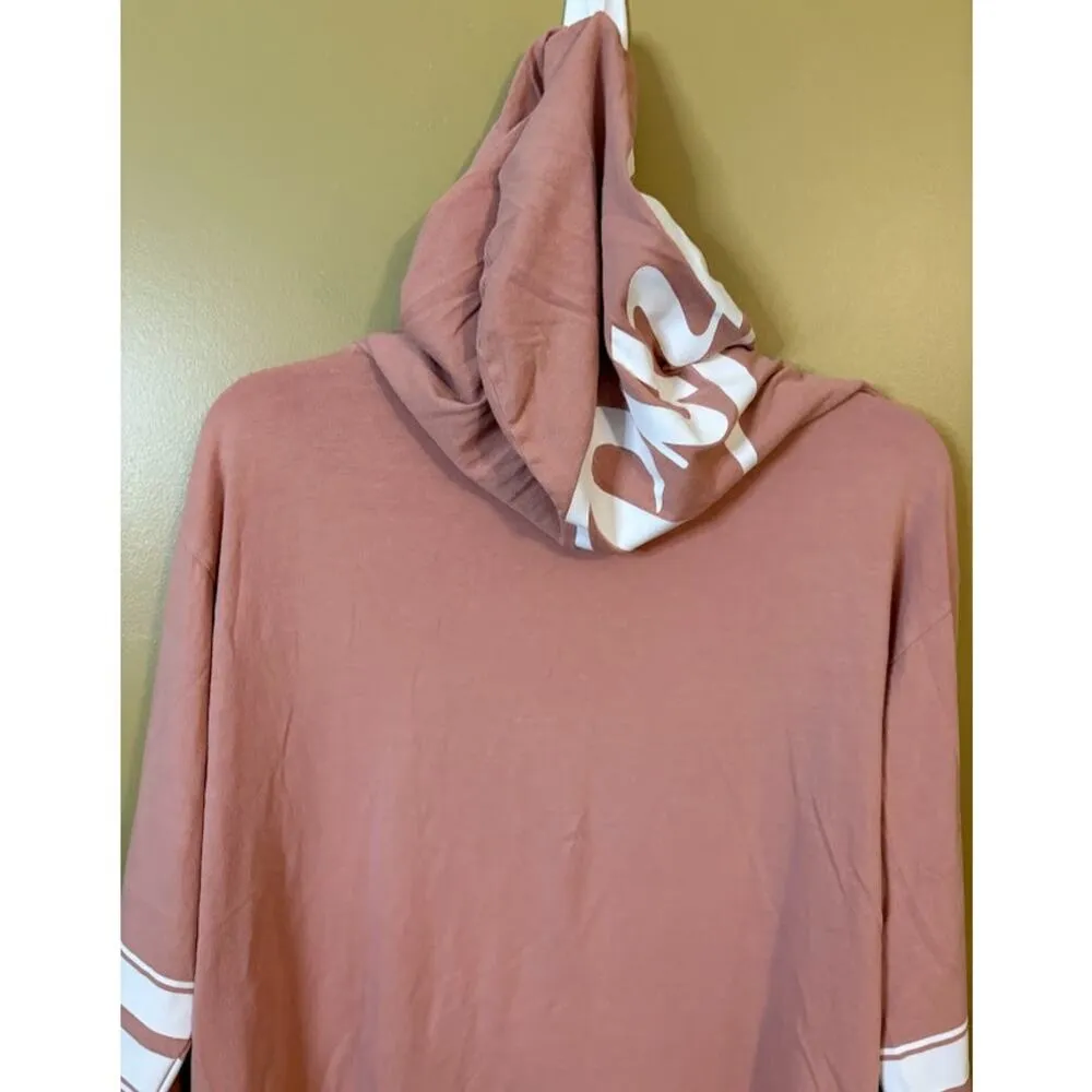 Victoria Secret Pink Logo 100% cotton Long Sleeve Hoodie Size Small - Image 7