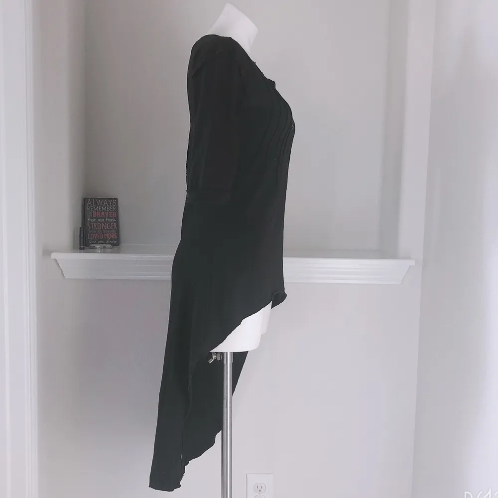 Rocks & Indigo Long Tunic Top Irregular High-Low Hem Size XS NWT - Image 4