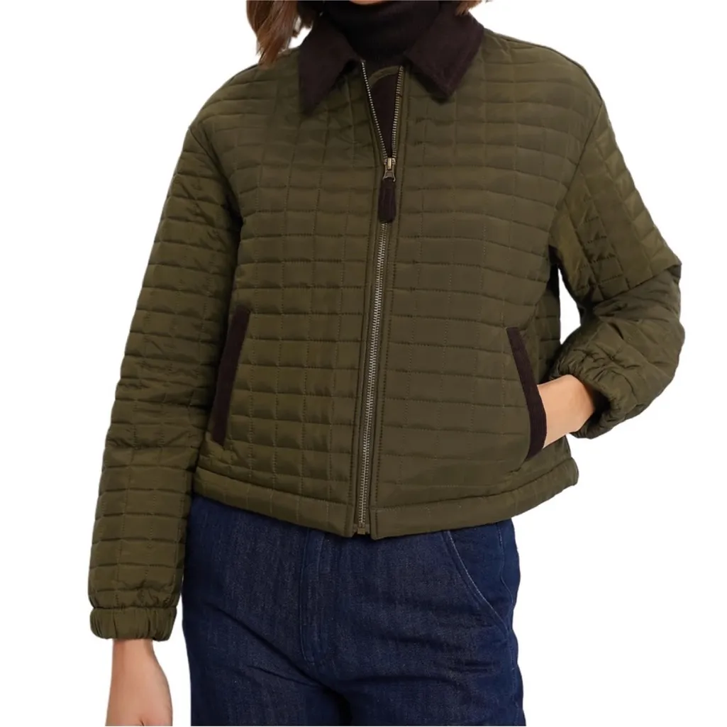 Tuckernuck Box Quilt Mason Jacket NWT Green Size undefined - Image 2