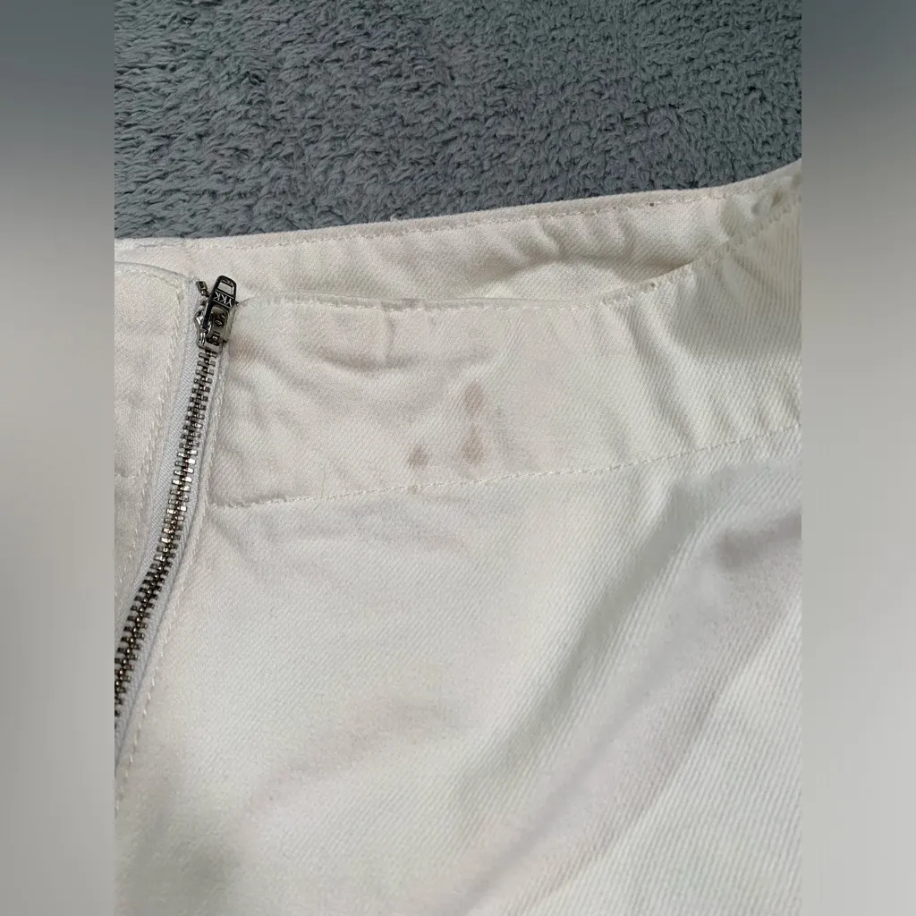 Free people we the free White Frayed wrap skort 4 - Image 12