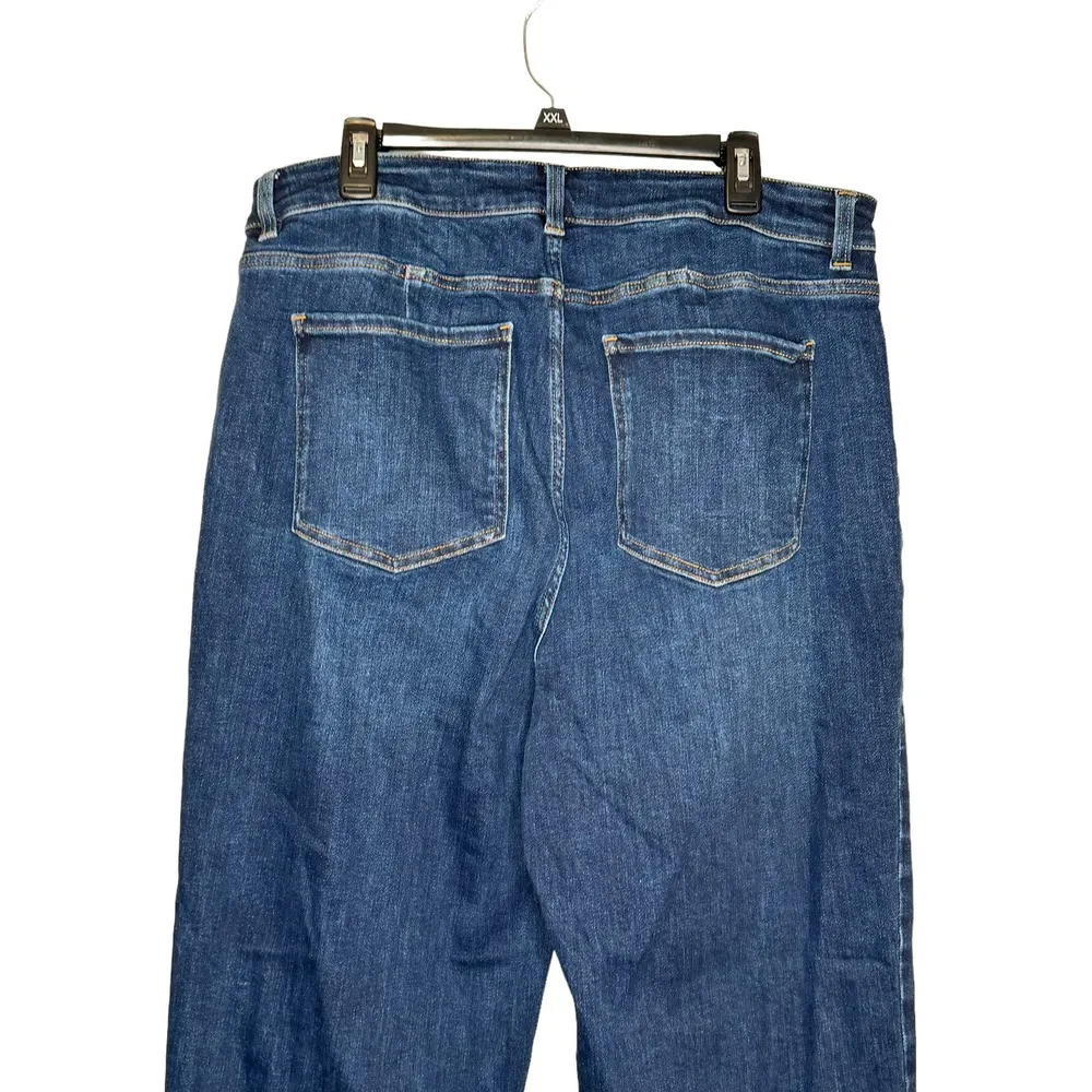 Universal Thread Womens Jeans High-Rise Loose Fit Straight Leg Denim Blue Sz. 18 - Image 8