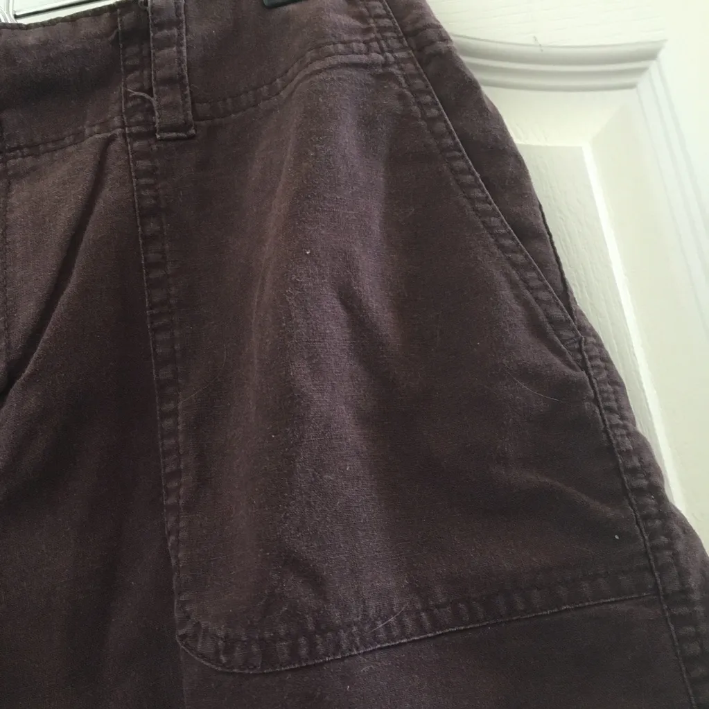 FINAL MARKDOWN Ladies basic editions shorts medium Brown - Image 4