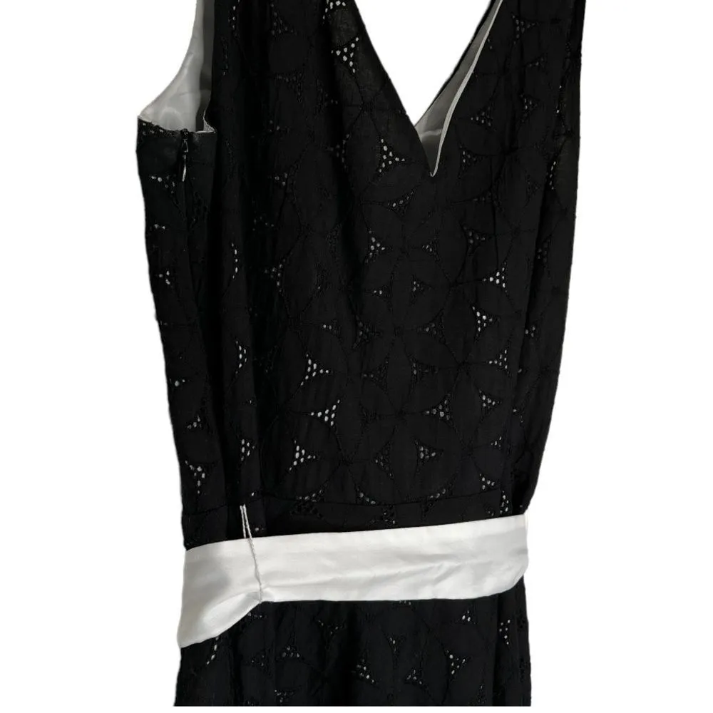 Scarlett Black Dress with Belt - Image 5