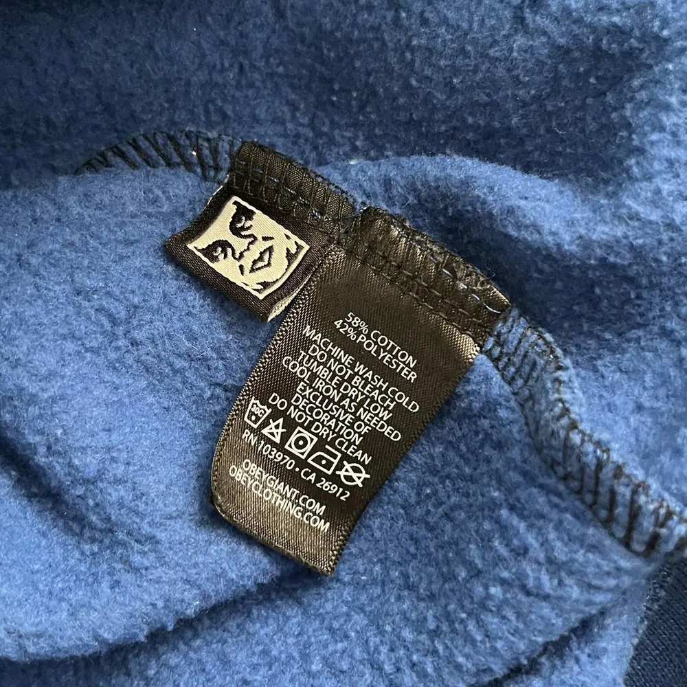 Obey Two-Tone Hoodie - Size S - Image 5