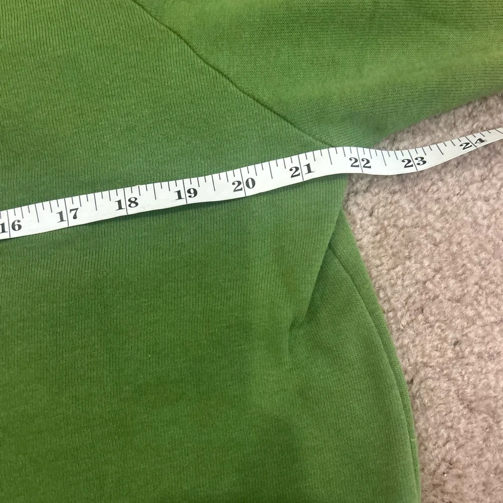 Aviator Nation Rare Vintage Windsurf Jungke Green Crewneck Sweatshirt Medium - Image 7