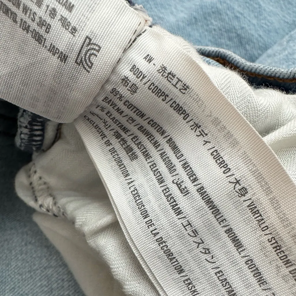 Abercrombie & Fitch Mid Rise 90s Straight Jeans Medium Wash 29 - Image 5