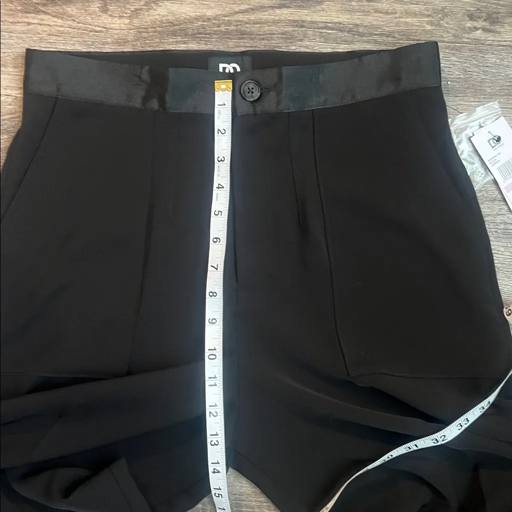 DEE OCLEPPO Women's Juniper Wide Leg Pant with Utility Pockets Size 6 NEW ✔️ Black - Image 11