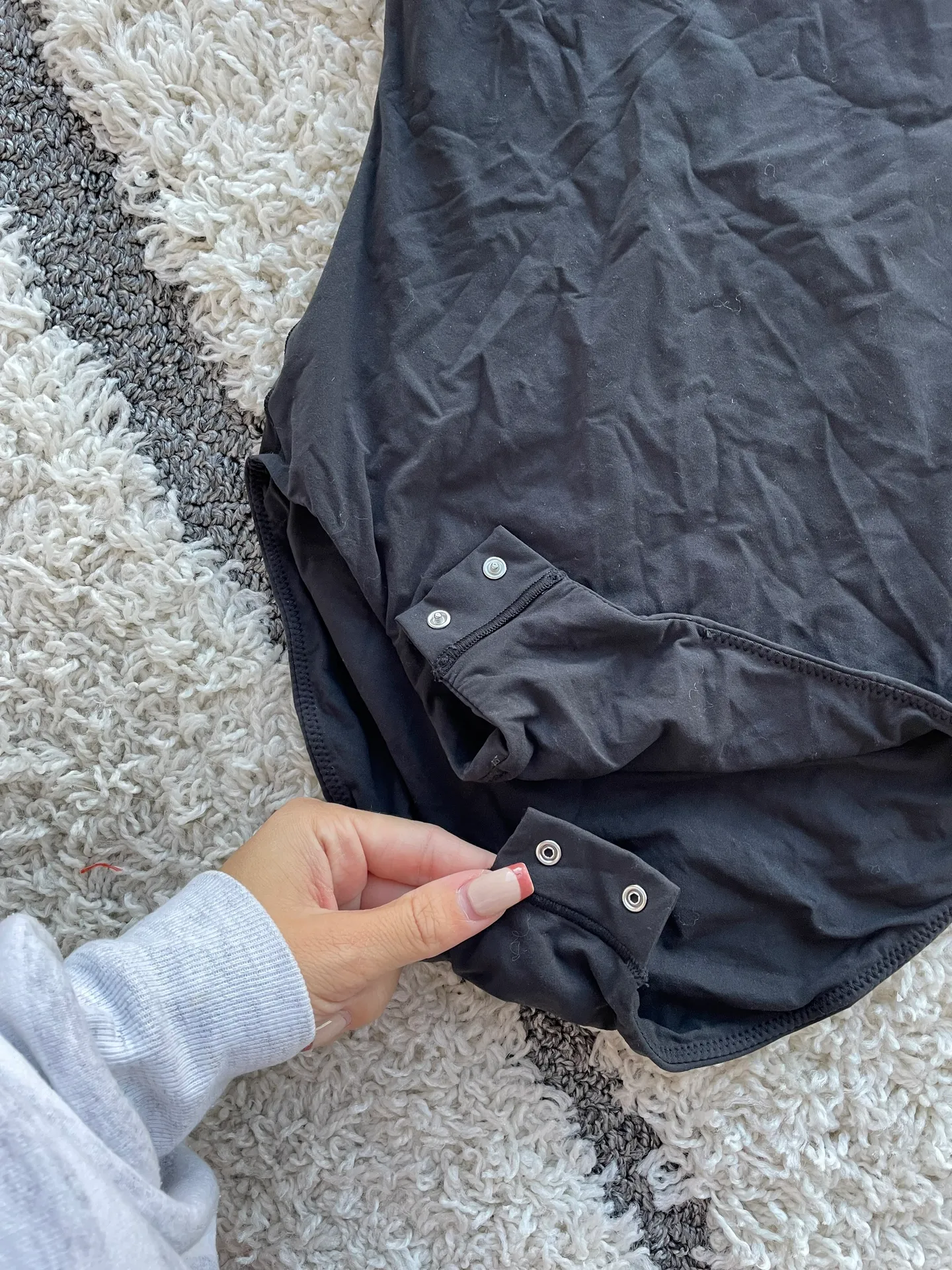 Black Fits Everybody TShirt Bodysuit - Image 6