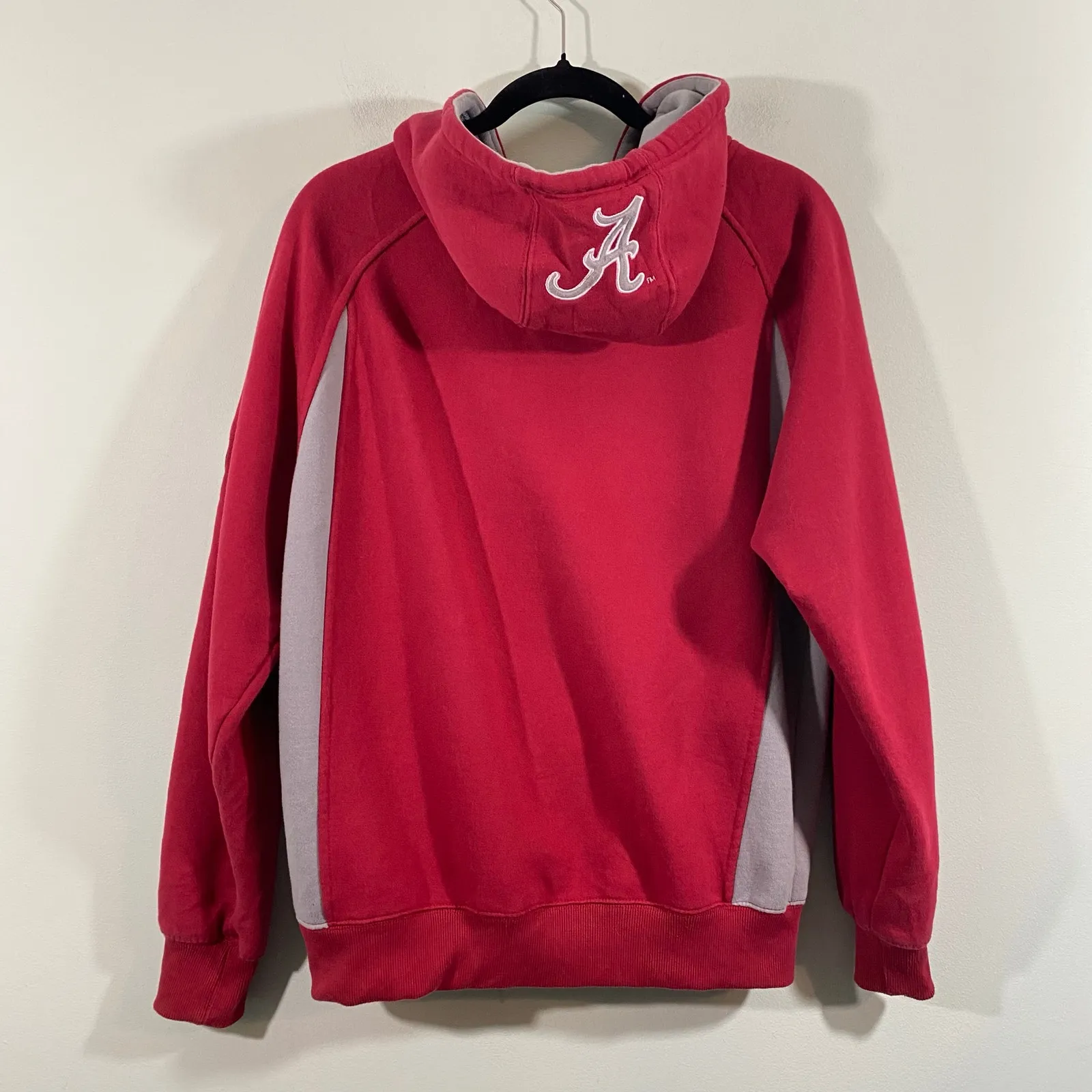 Vintage Colosseum Alabama University Red Crimson Tide Full Zip Hoodie Size M - Image 10