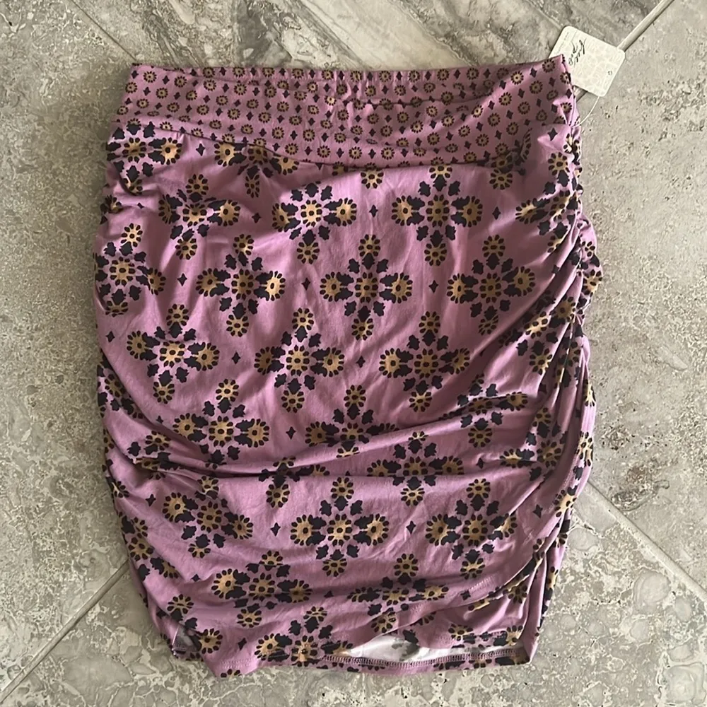 Free People She’s Something Else Mini Skirt, Smoky Lilac, Size S New with Tag - Image 8