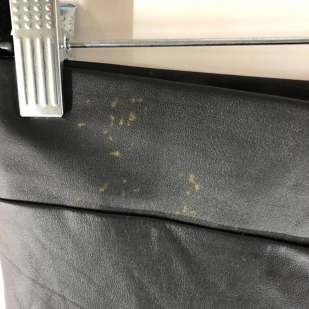 Torrid Womens Faux Leather Leggings Pull On Black 1X - Image 2