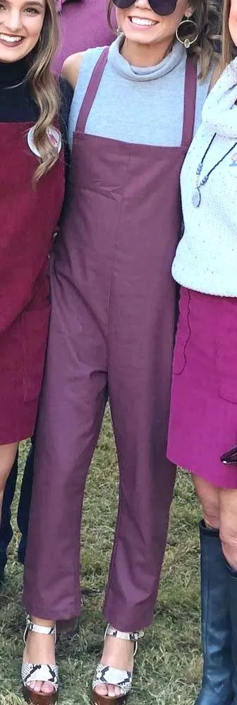 Mod Ref maroon overalls  - Image 2