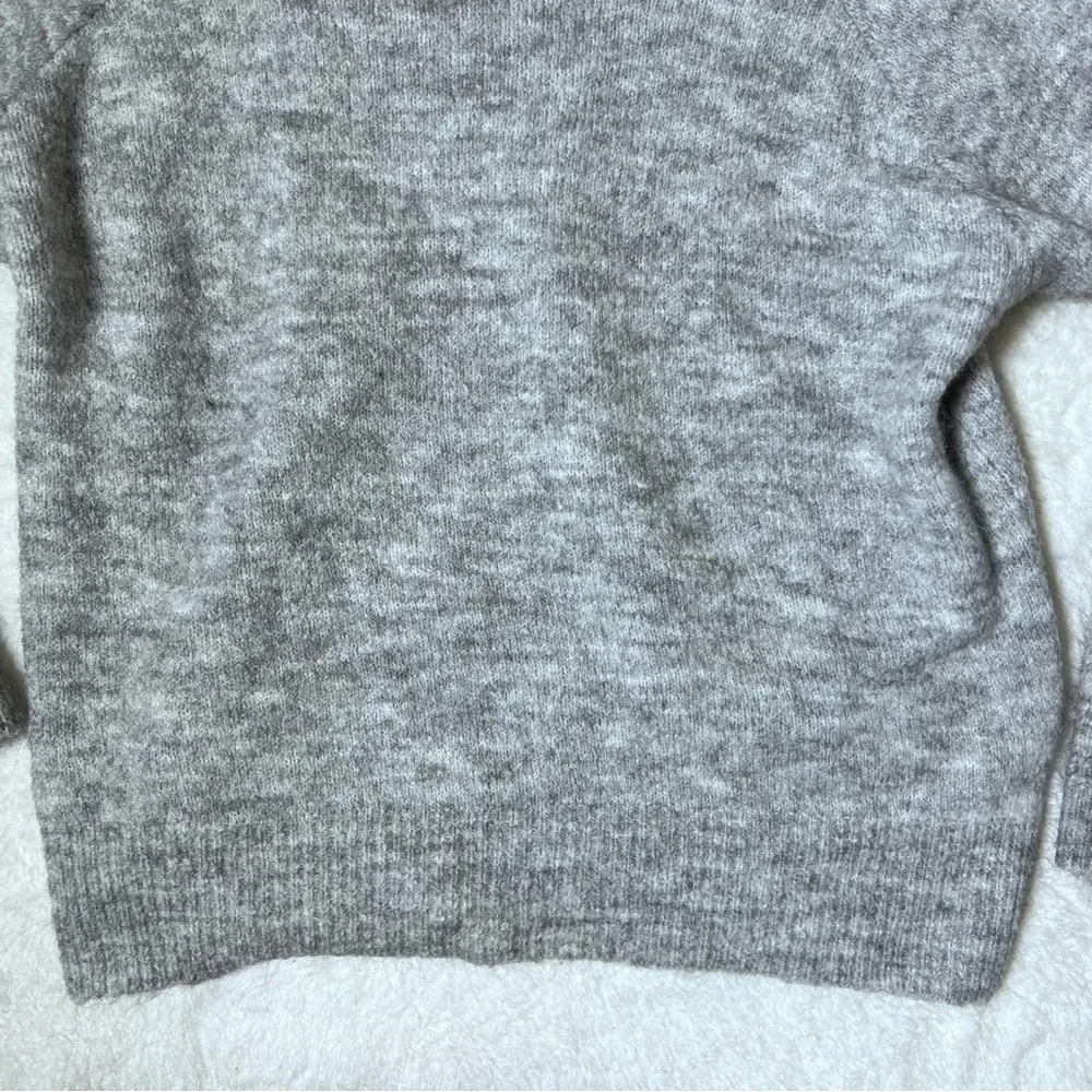 Divided Gray Cowl Neck Sweater - Image 3