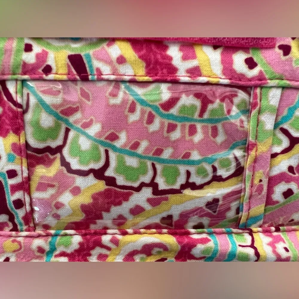 Vera Bradley RETIRED:  | Capri Melon pattern hanging wallet/wristlet. - Image 6