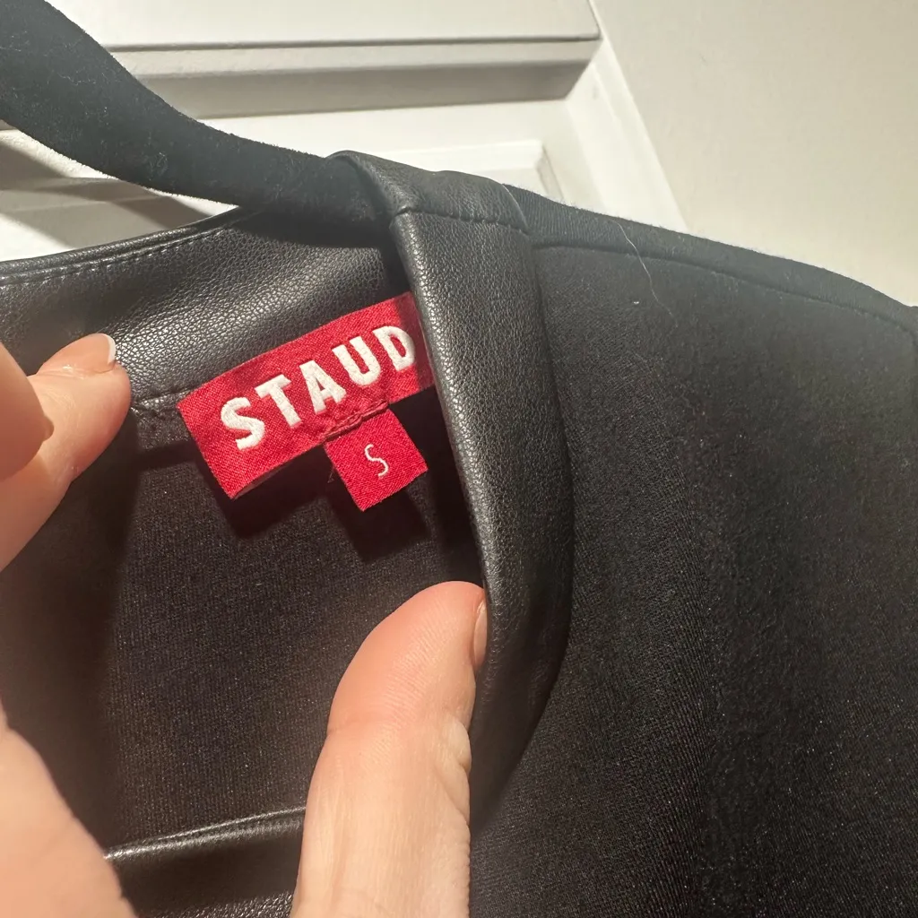 Black Longsleeve Staud Cutout Dress Size S - Image 5