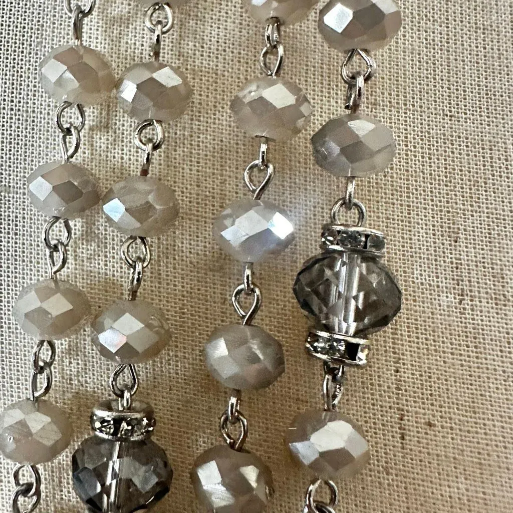 Saachi Crystal beaded Statement Necklace - Image 6