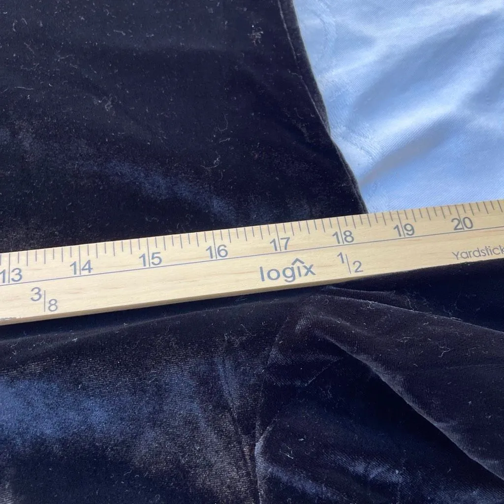 The Post size S black velvet blazer . - Image 5