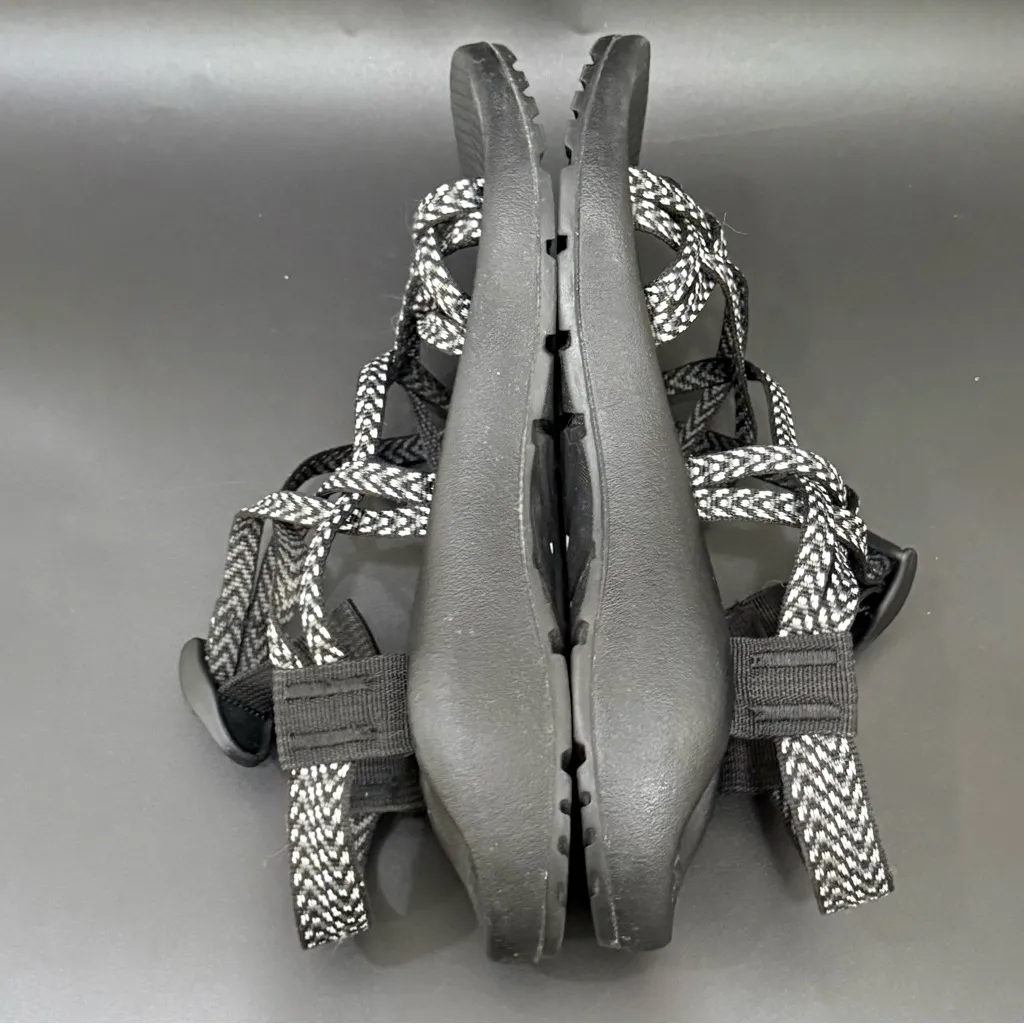 CHACO ZX/2 Classic Black/White Dual Straps Hiking Outdoor Women’s Sandals Size 7 - Image 7