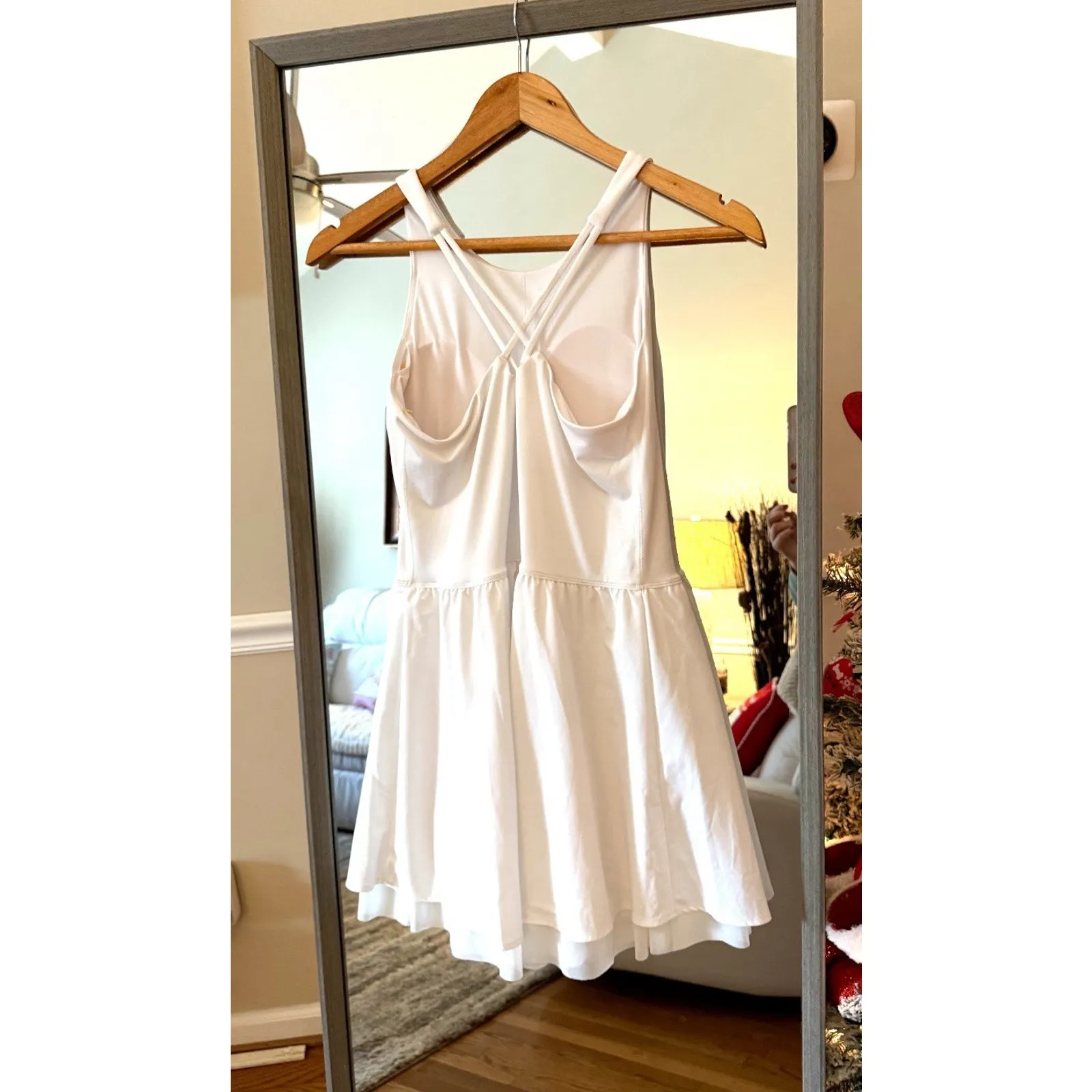 All in Motion White Mini Athletic Dress Xl Tank Dress - Image 7