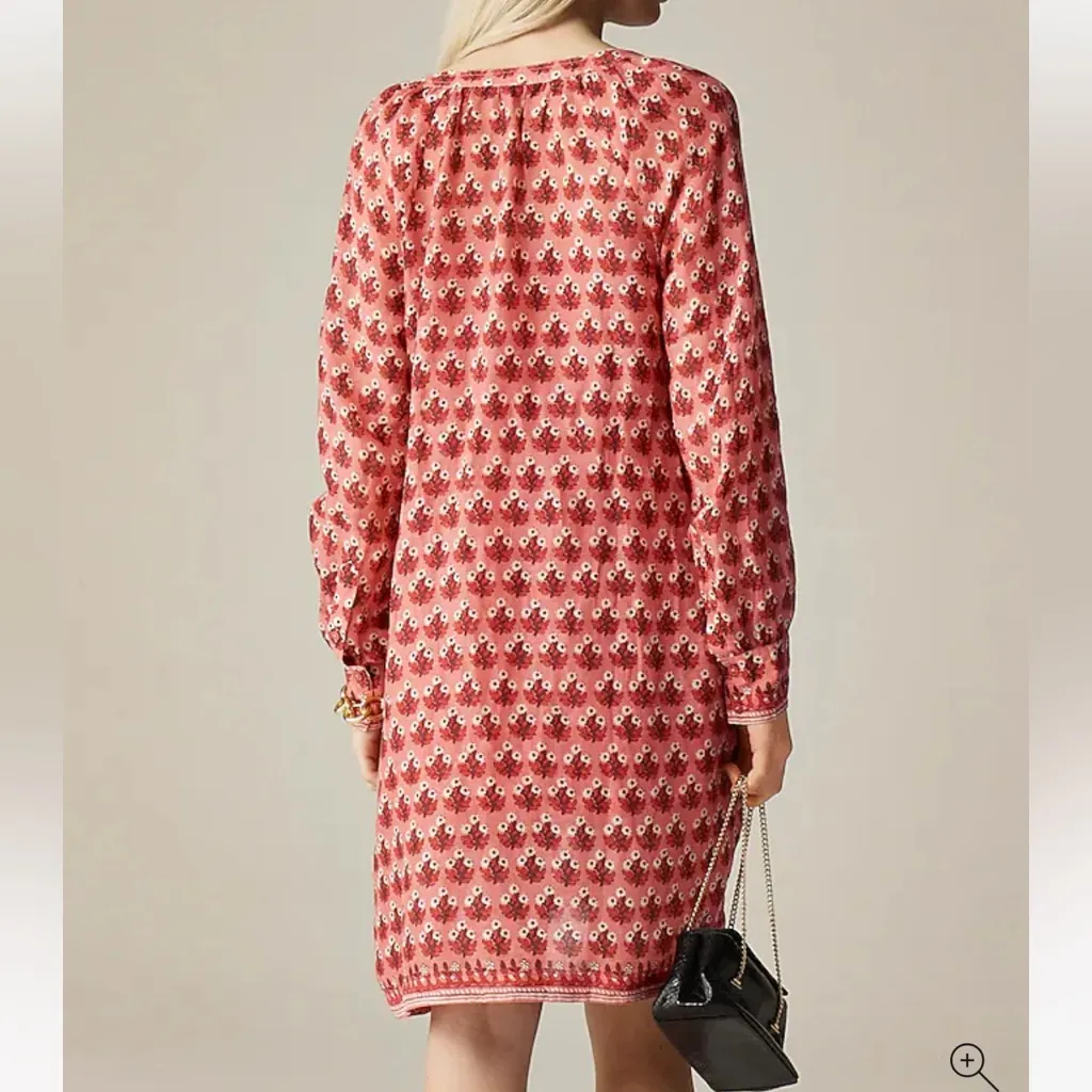 J.Crew Cabana mini dress in block-print ramie - Image 2