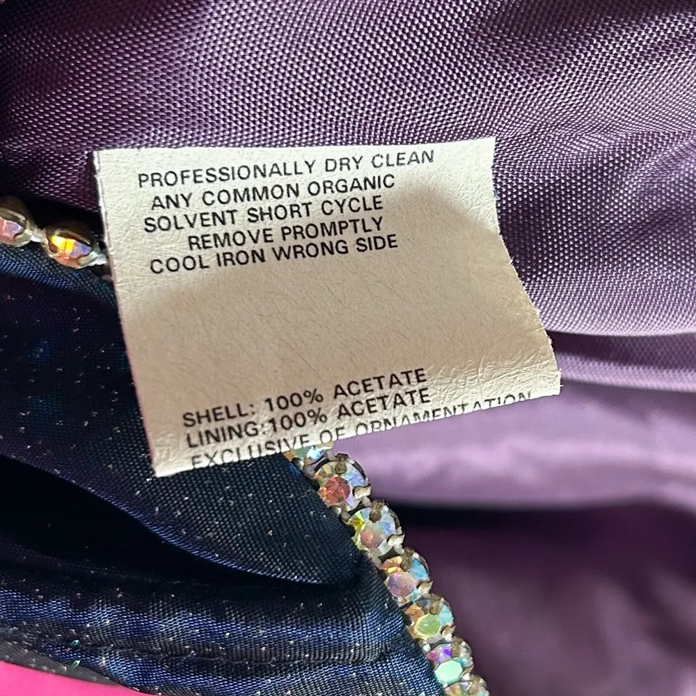 Vintage Jessica McClintock for Gunne Sax Midnight Blue Gown Size 7 Celestial - Image 7