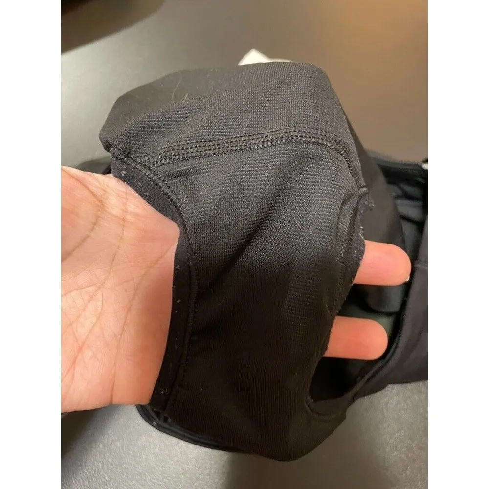 LULULEMON HOTTY HOT SHORTS Camo Green Black Lined Tech Pocket SIZE REG 4 - Image 8