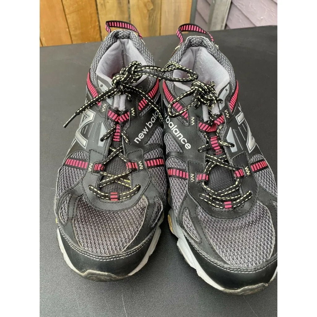 New Balance 410v4 Trail Running Shoes WT410BP4 Black Pink Gray Women's 11 D US - Image 4