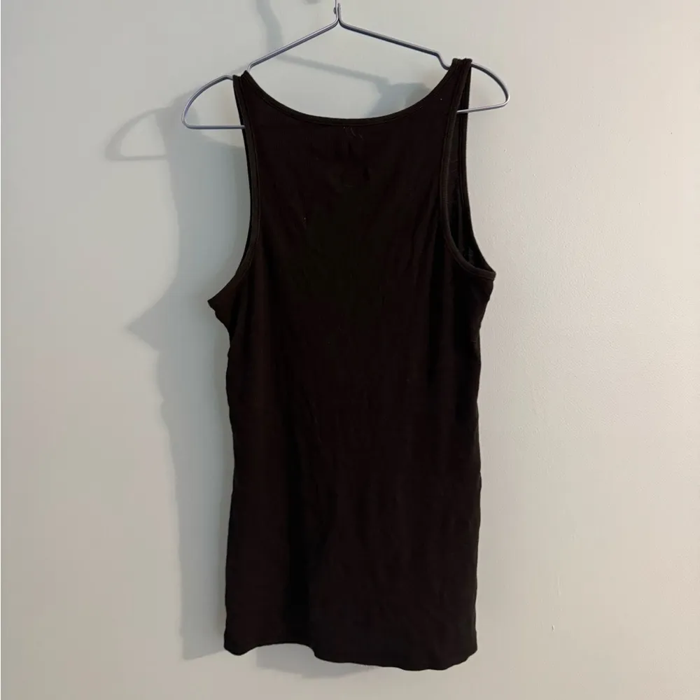 victoria’s secret “victoria l’amore” in sequins black tank blouse size XL - Image 4