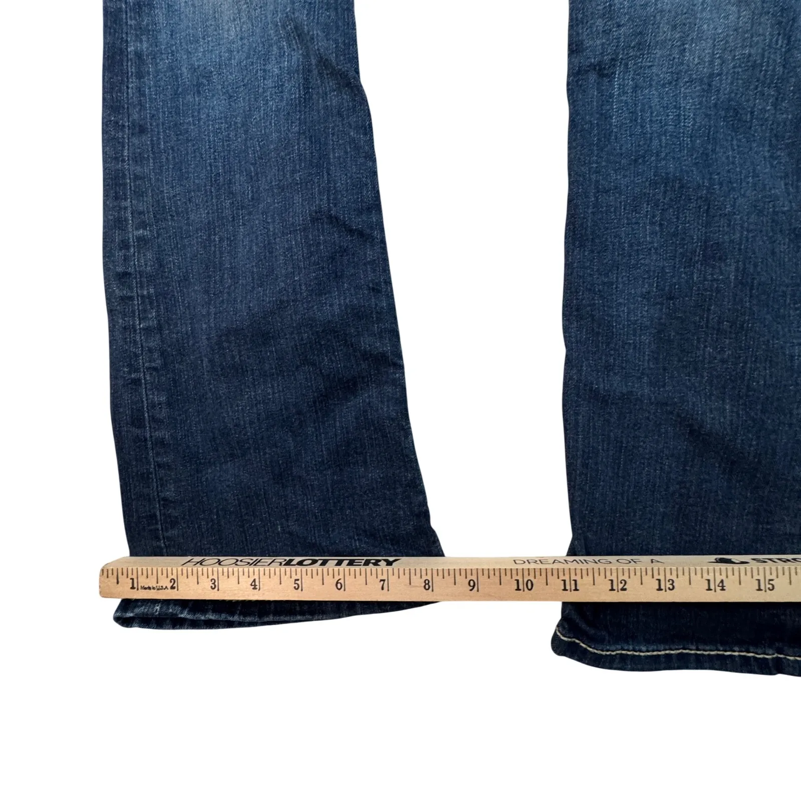 BKE Denim Stella Jeans Women's 26R Bootcut Stretch Dark Wash 26x31.5 Y2K Style Blue Size 26 - Image 9