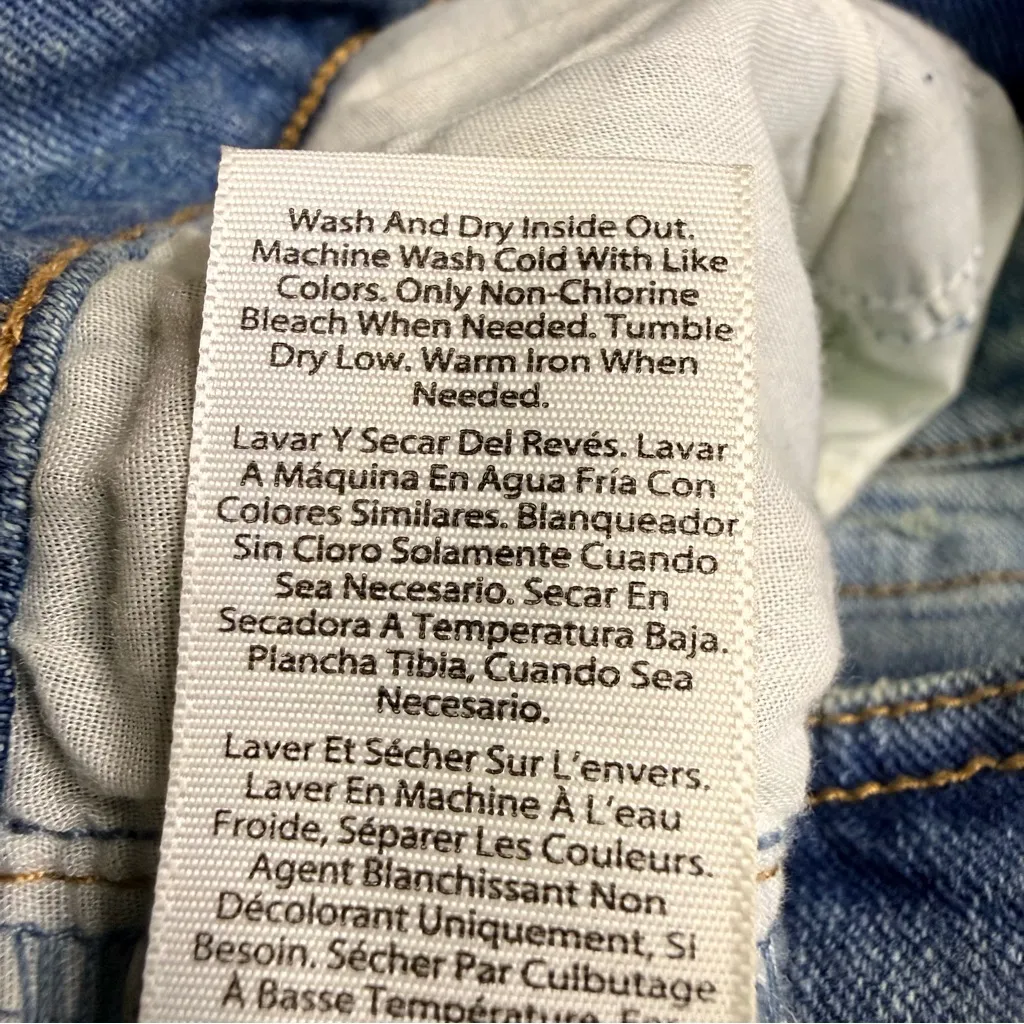 Sofia Button Fly Light Blue High - Image 11