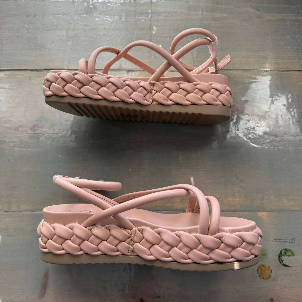 Shu Shop Blush Lilith Platform Sandals Sz 8 NIB Pink - Image 2