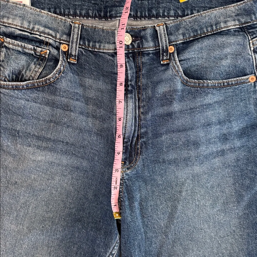 GAP 90s Loose High Rise Relaxed Fit Blue Jeans Size 10 Petite Retro Vintage - Image 12