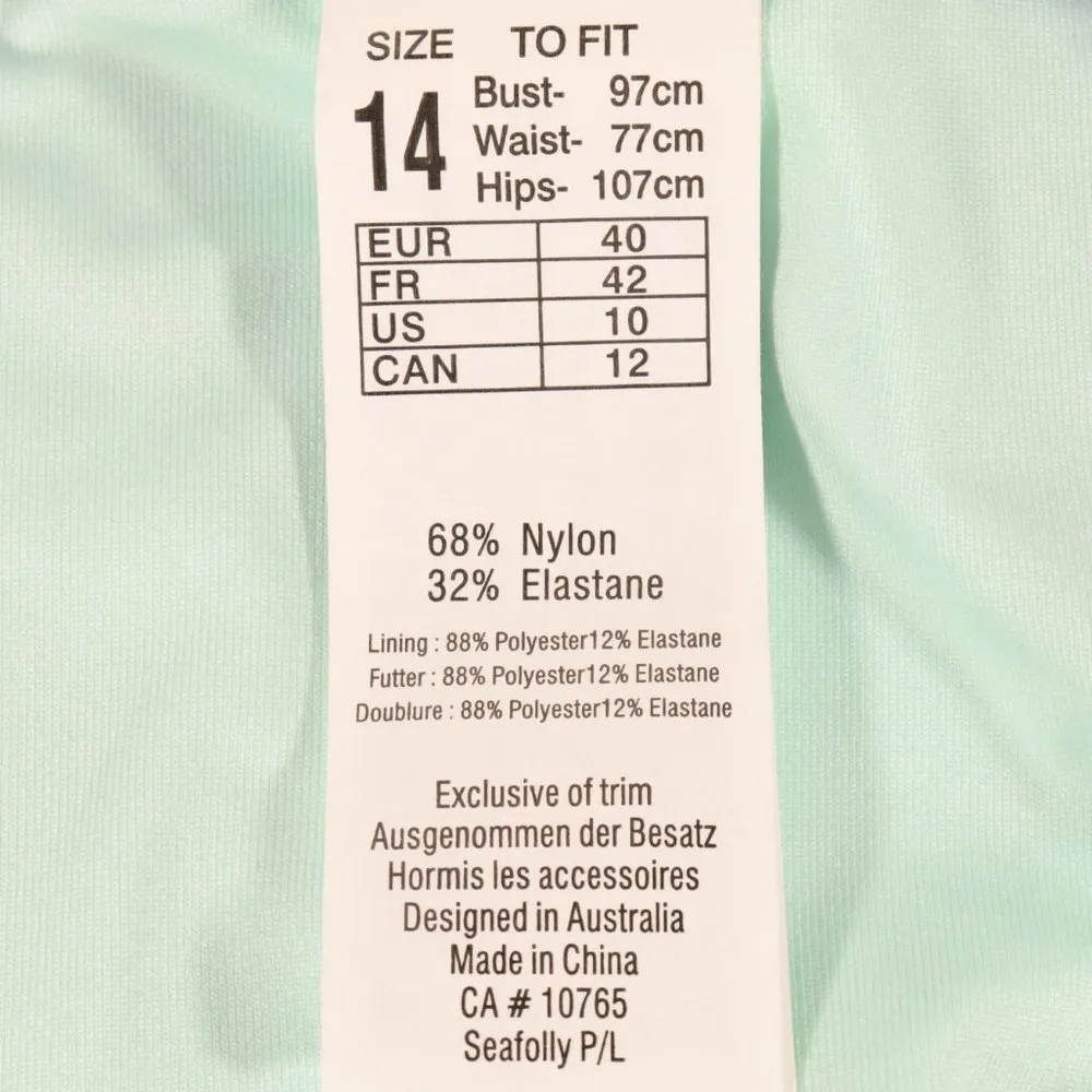 NWT Seafolly X Revolve Beach Break Ruched Retro Hipster Swim Bottoms - Image 6