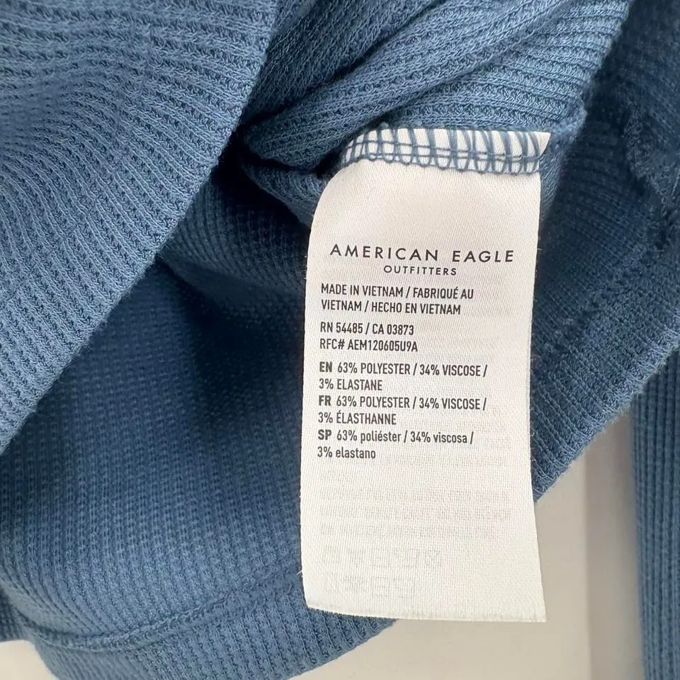 American Eagle cropped long sleeve top‎ - Image 4
