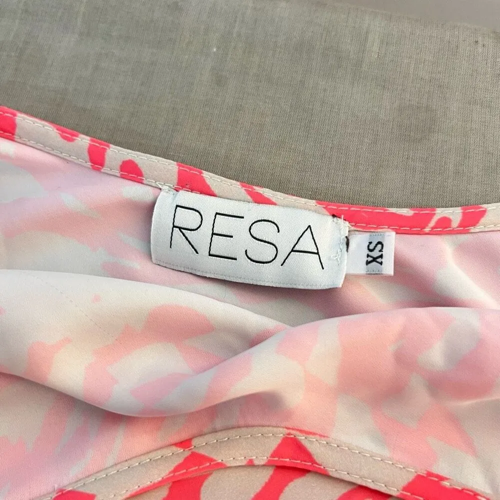 Resa Lily slip sundress in pink animal print size XS - Image 7