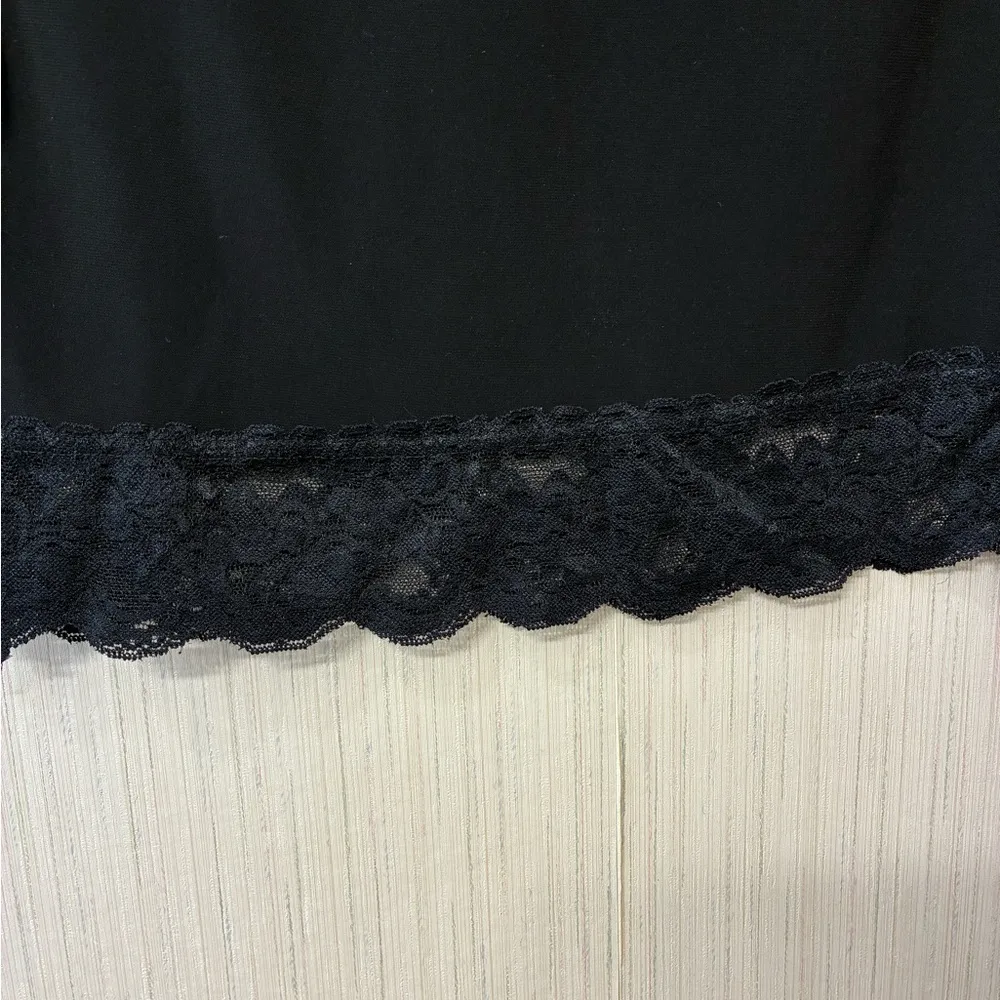 Worthington Y2K Lace Trim Cami Top  Sweetheart Neckline Tank Size Large - Image 4