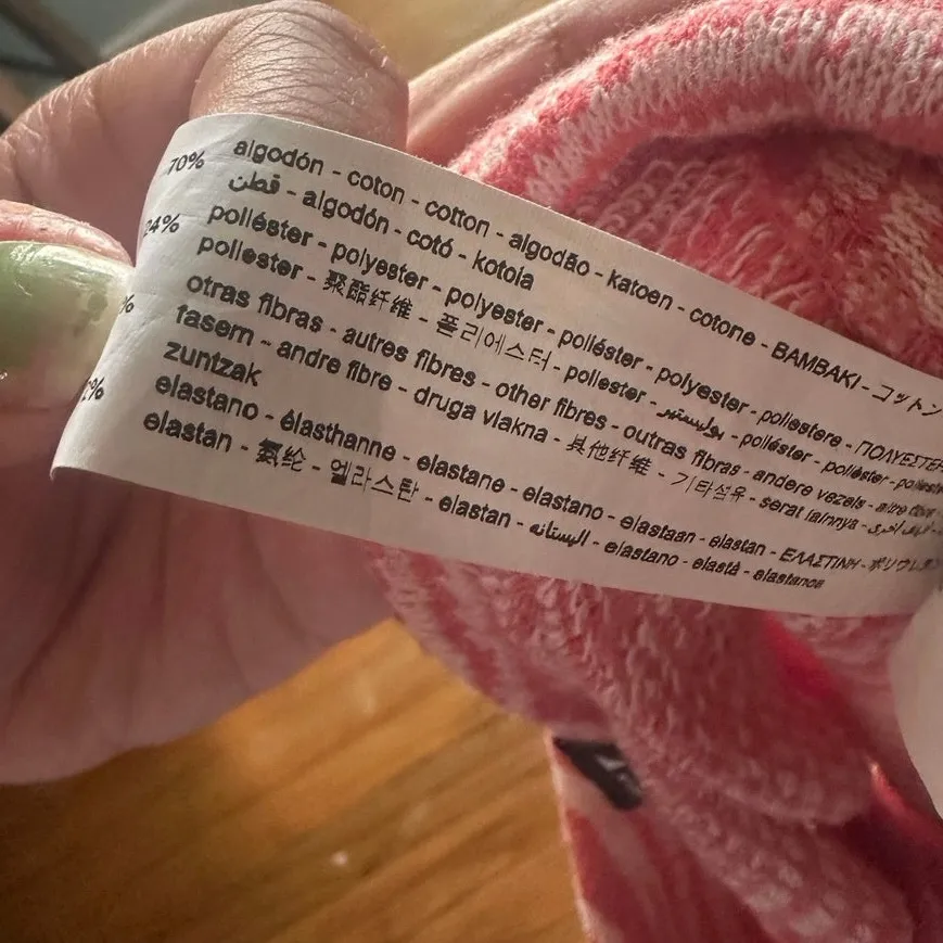 Zara Pink & White Zebra Print High-Rise Shorts – Size XS - Image 6