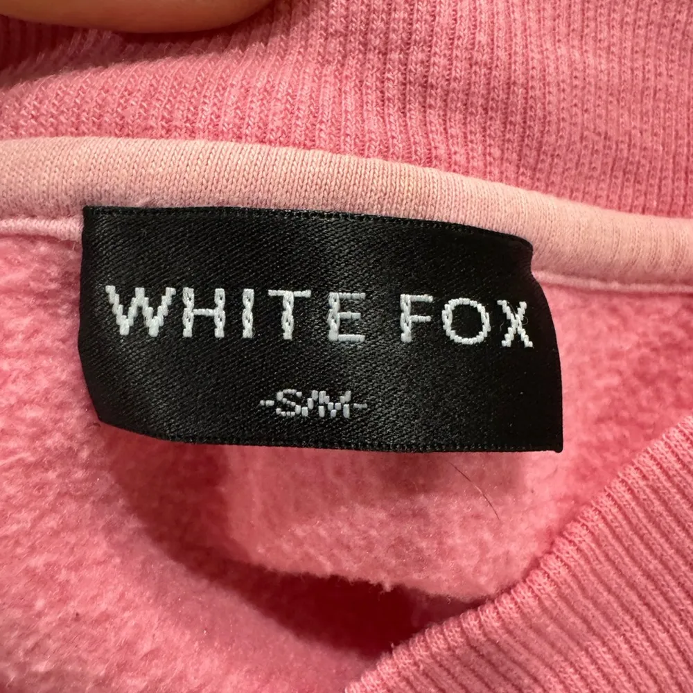 White Fox Boutique Vibrant Pink Crewneck Sweater with Relaxed Fit - Image 4