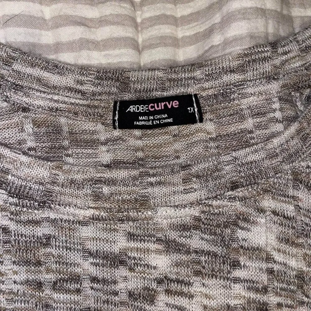 Arden Curve Elevate your basic T Gray Size XL - Image 3
