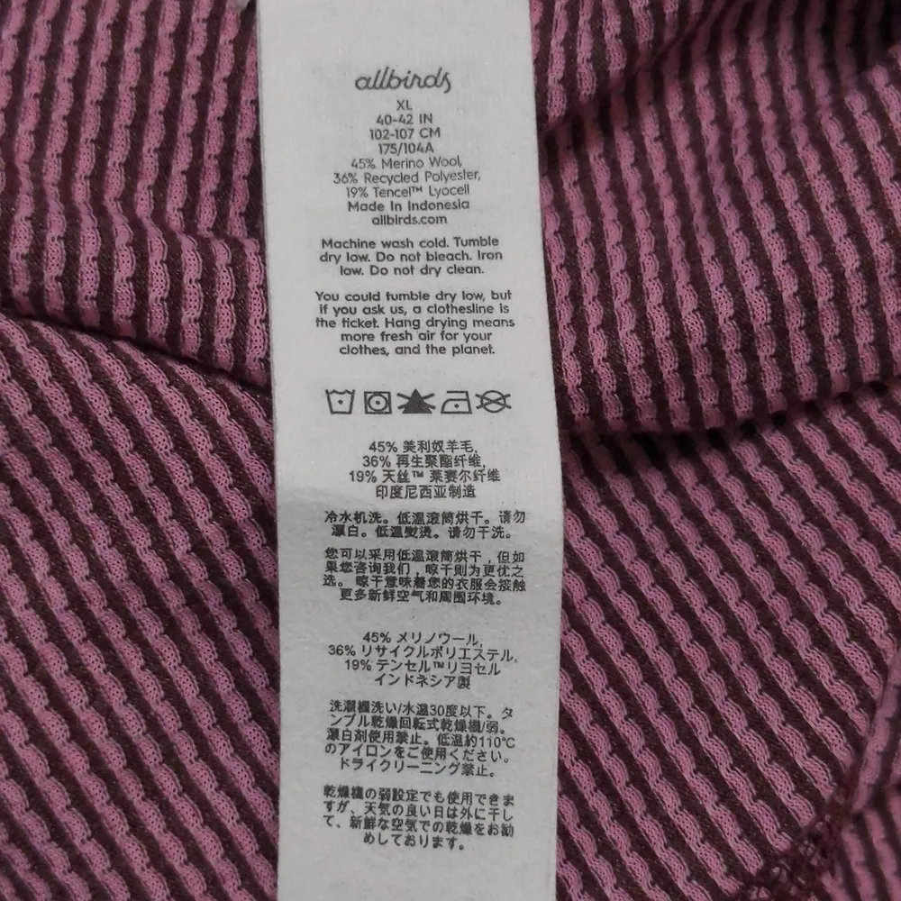 Allbirds Womens Natural Run Tank Top Shirt Sleeveless Scoop Neck Racerback XL - Image 9