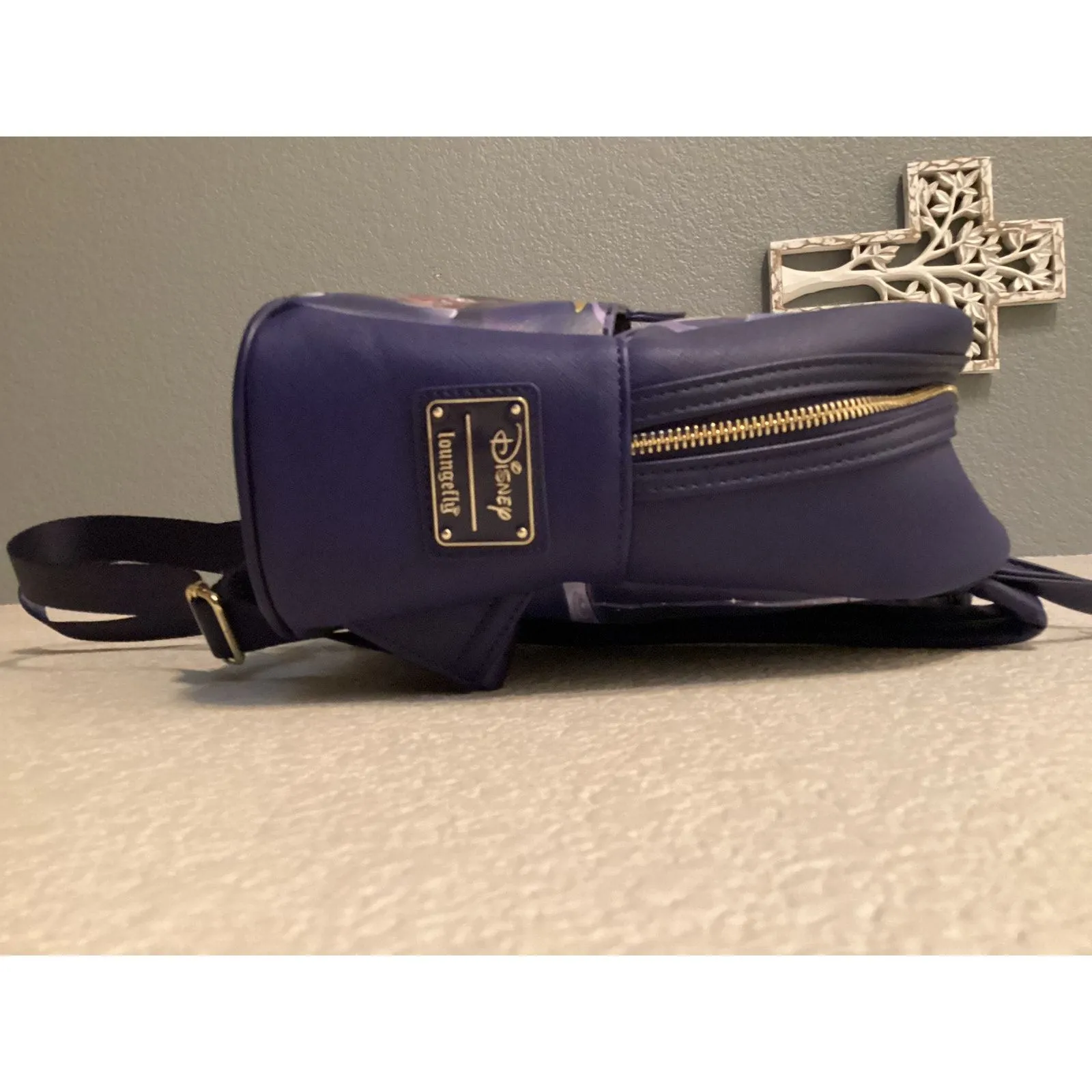 NWOT Loungefly Disney Aladdin Princess Jasmine Raja Sultan Castle Mini Backpack - Image 3