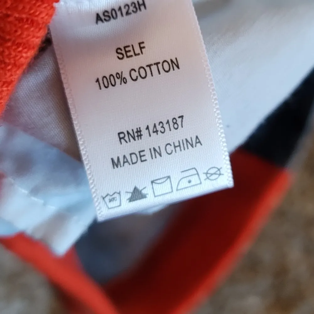 🔥SALE🔥Dance & Marvel Distressed Destroyed Orange Trim Mini Skirt L - Image 3