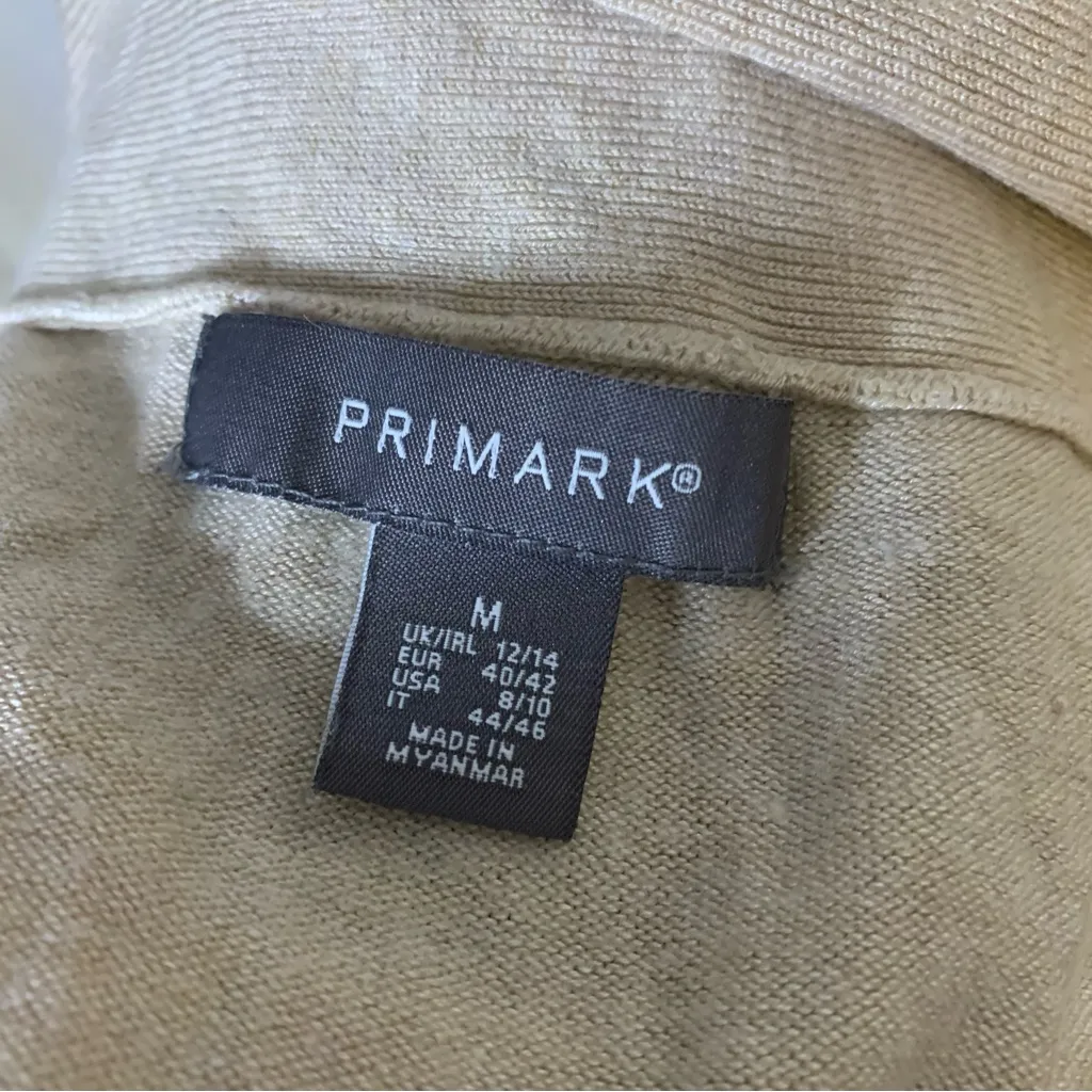 Tan Primark Long Sleeve Cardigan - Image 5