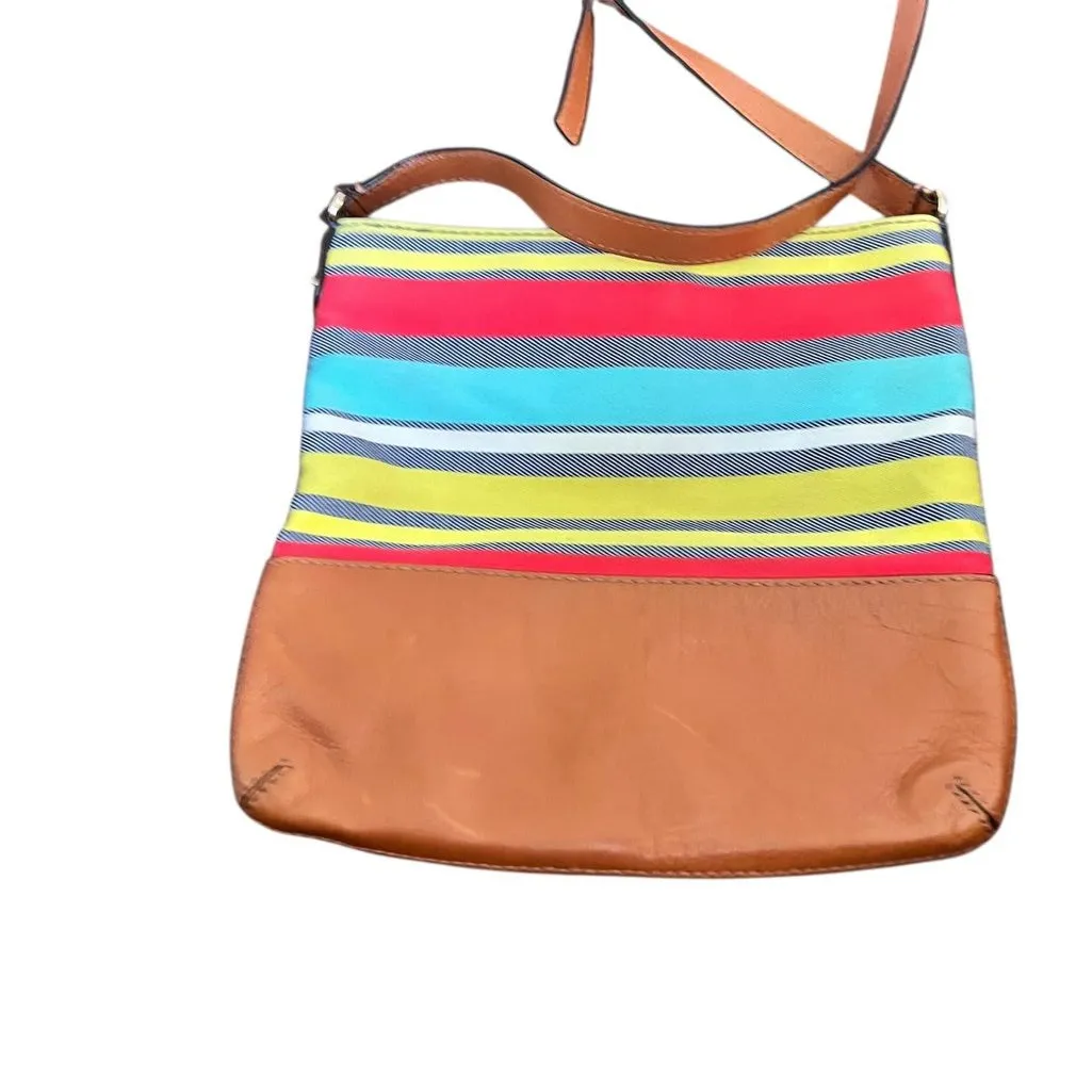 Kate Spade New York Key West Multi Stripe leather Purse - Image 3