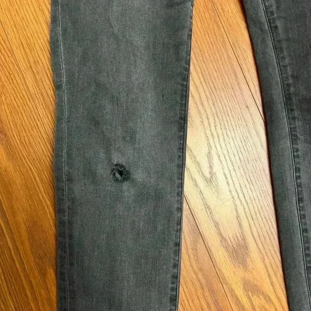 J Brand Super Skinny Photo Ready Jean Night Bird Faded Black 28 - Image 8