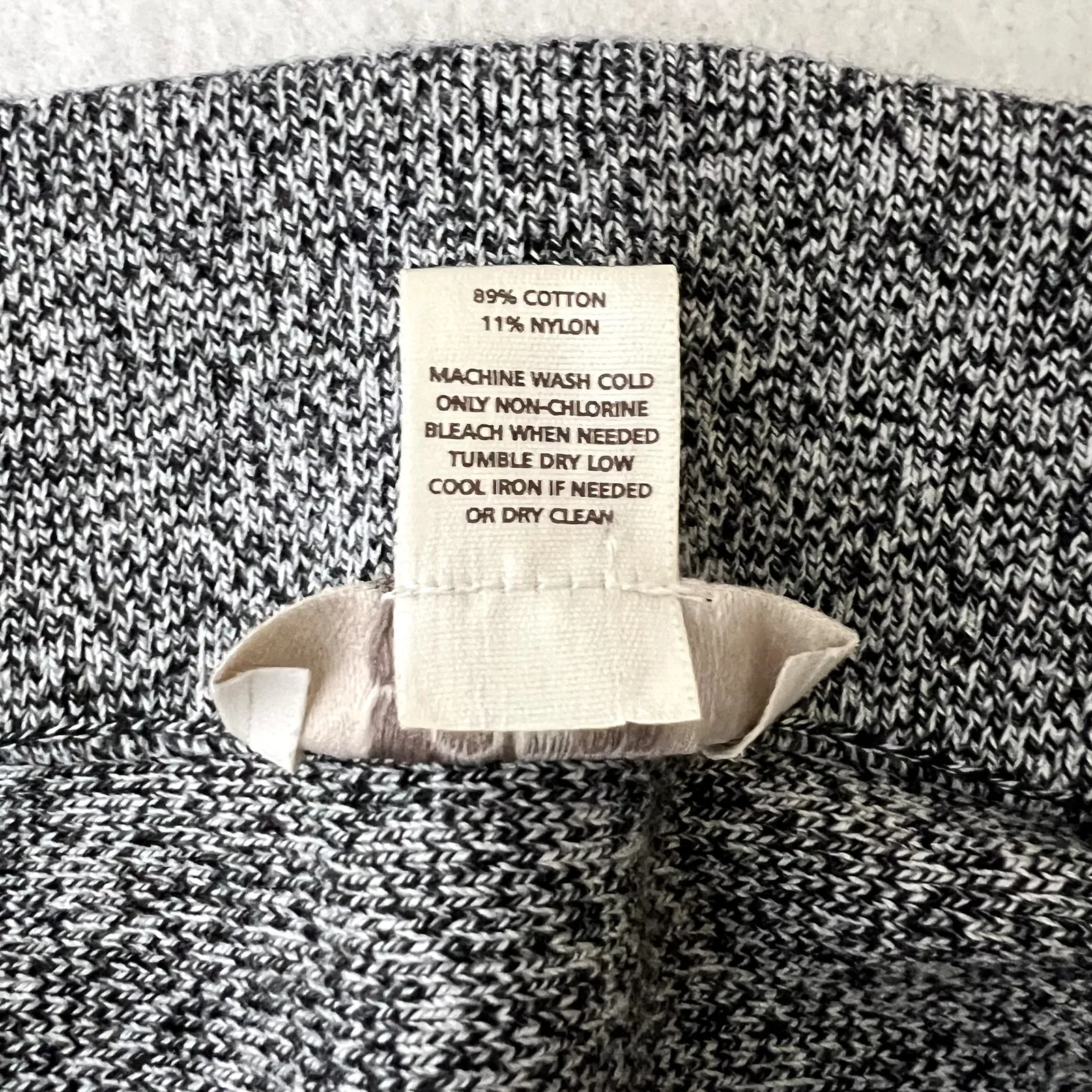 Loft Gray High Waisted Skater Skirt - Image 4