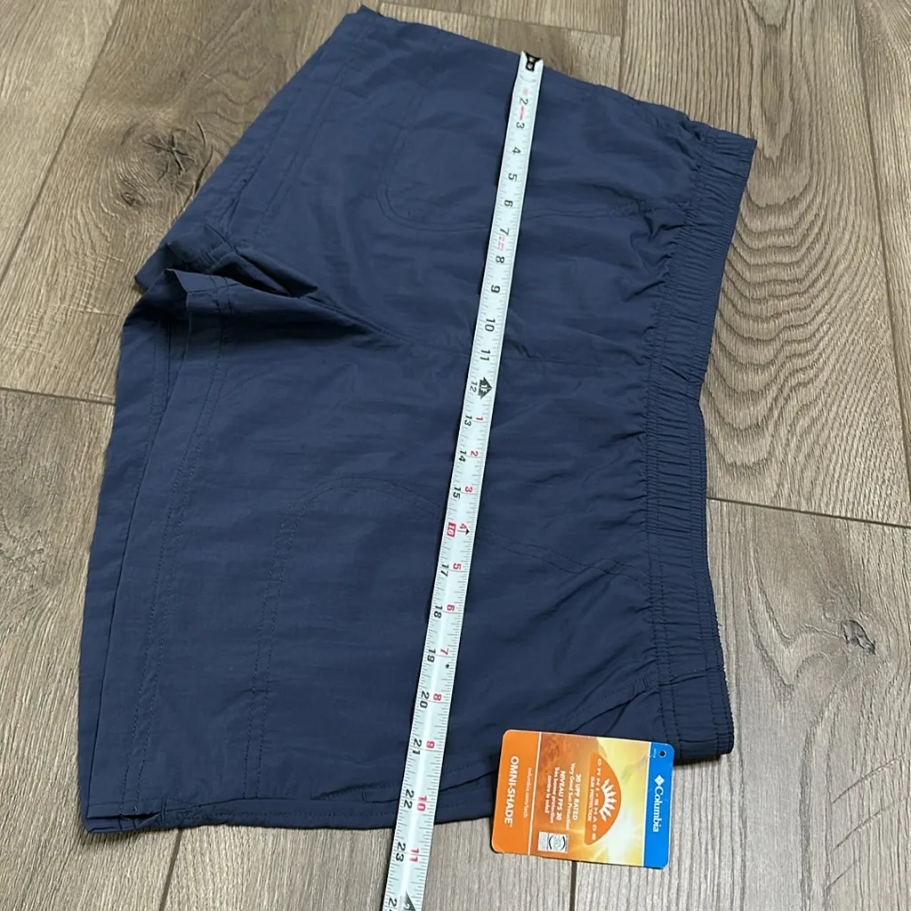 Columbia Sandy River 3" Hiking Walking Casual Nylon Blue‎ Shorts Size XL - Image 8