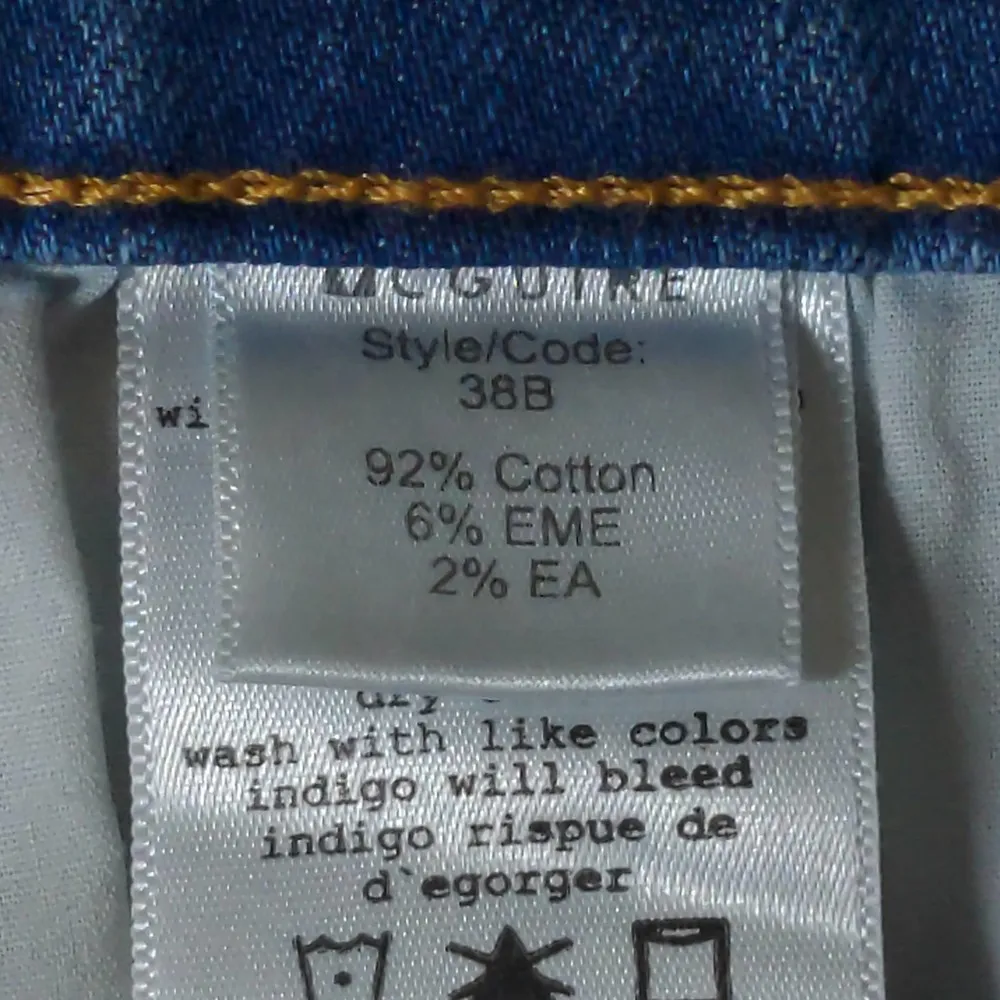 McGuire Newton Bleached Dip Dyed Skinny Jeans – Size 29 - Image 11