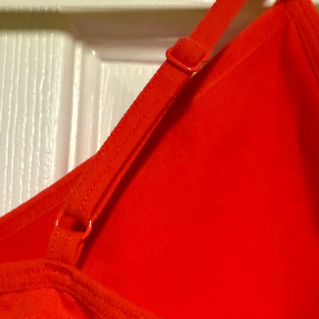 Jenni Vibrant Red Bralette Size XL - Image 3