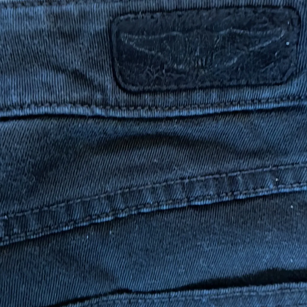 Harley Davidson lightweight black‎ jeans. Size 6 Black - Image 4